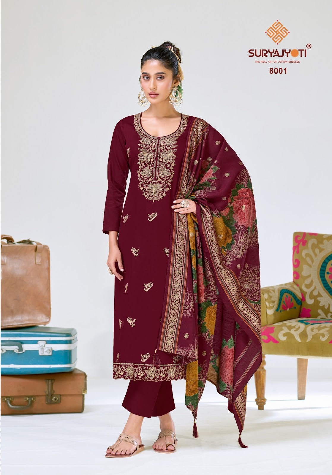 Pashan Vol 8 Suryajyoti Jaam Satin Pant Style Suits Wholesale Rate