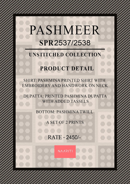 Pashmeer Naariti Pashmina Suits Manufacturer Ahmedabad