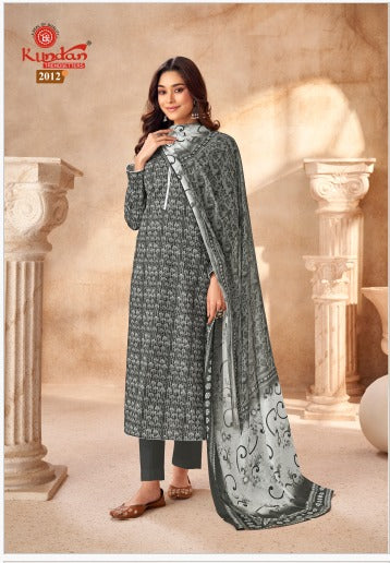 Pashmina Gold Vol 2 Kundan Cotton Dress Material Supplier India