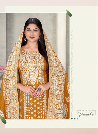 Pashmina Shwal Vol 16 Sat Pant Style Suits Manufacturer
