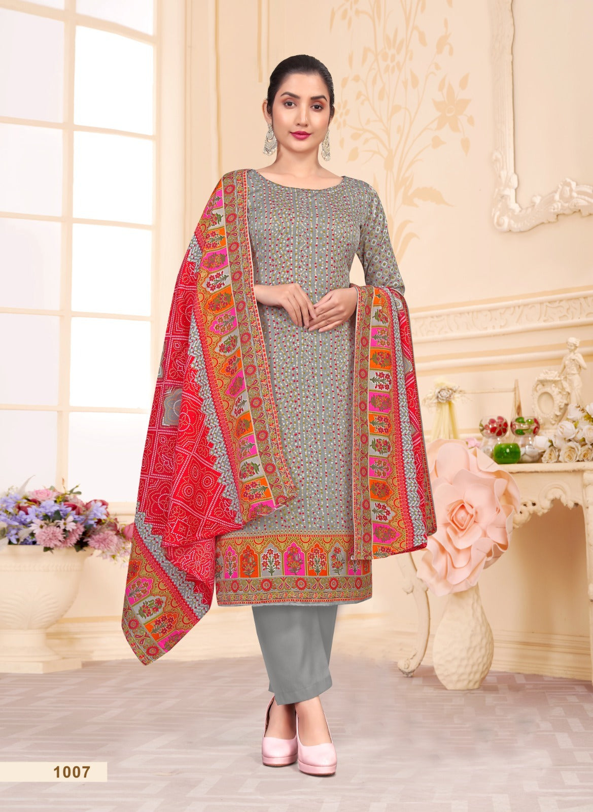 Pashmina Shwal Vol 18 Sat Pant Style Suits Wholesale Price