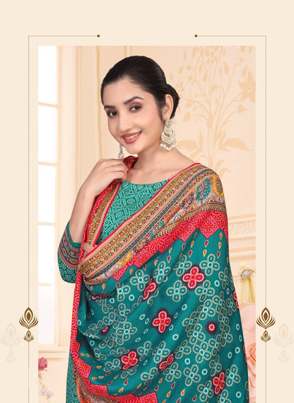 Pashmina Shwal Vol 18 Sat Pant Style Suits Wholesale Price