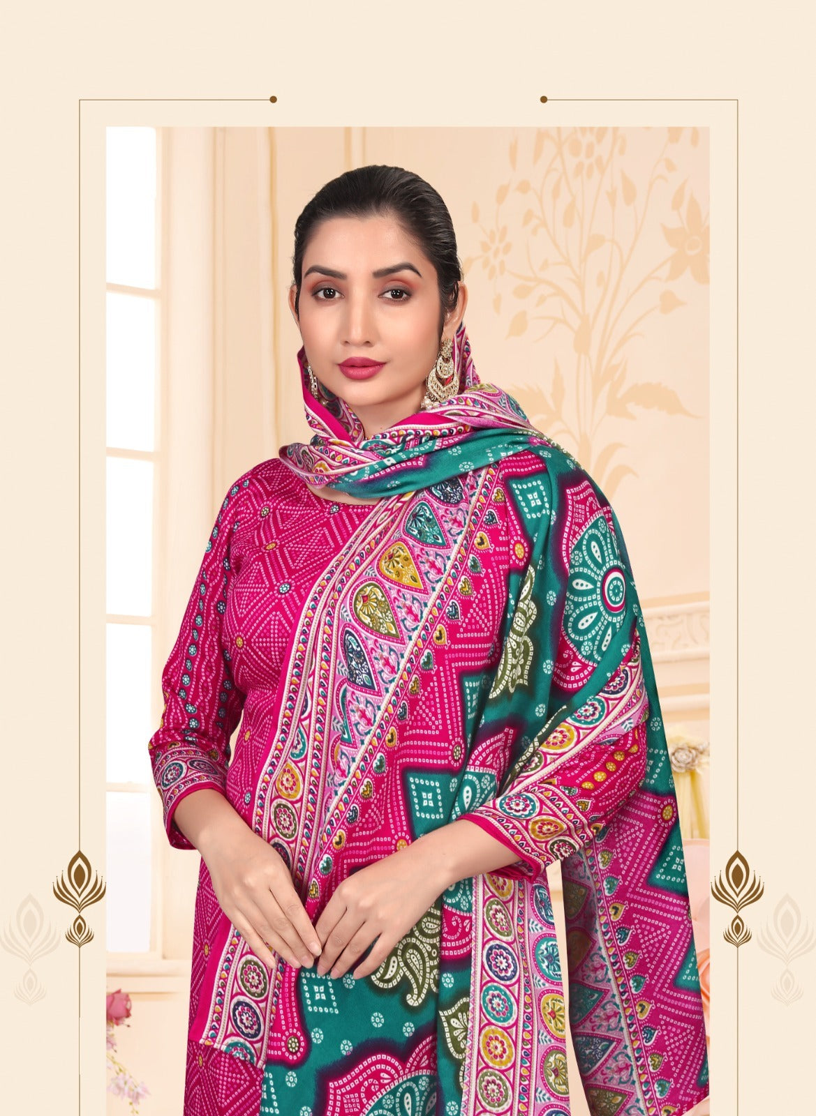 Pashmina Shwal Vol 18 Sat Pant Style Suits Wholesale Price