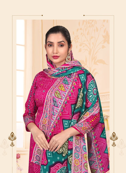 Pashmina Shwal Vol 18 Sat Pant Style Suits Wholesale Price