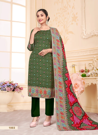 Pashmina Shwal Vol 18 Sat Pant Style Suits Wholesale Price