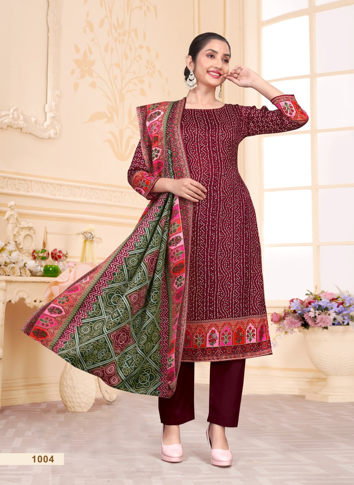 Pashmina Shwal Vol 18 Sat Pant Style Suits Wholesale Price