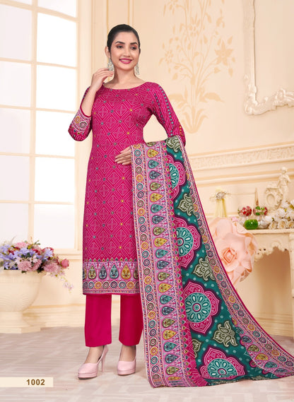 Pashmina Shwal Vol 18 Sat Pant Style Suits Wholesale Price