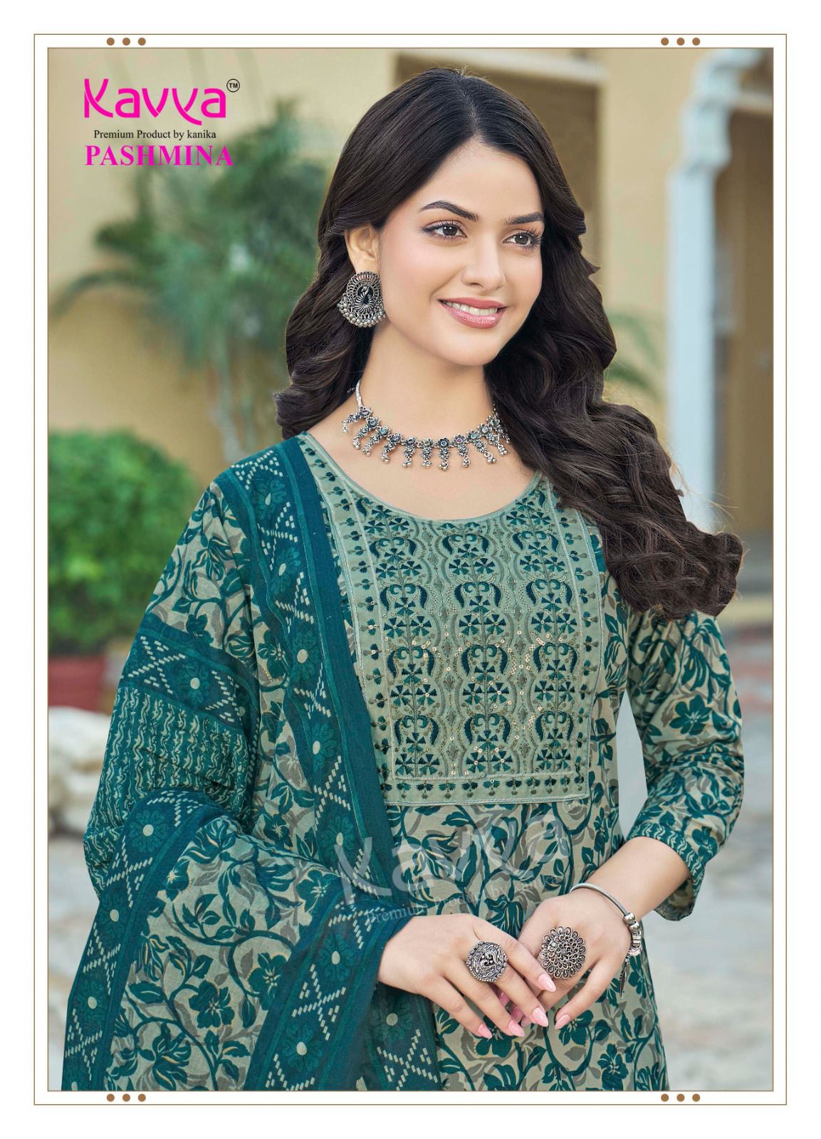 Pashmina Vol 12 Kavya Cotton Readymade Pant Style Suits Wholesale Price