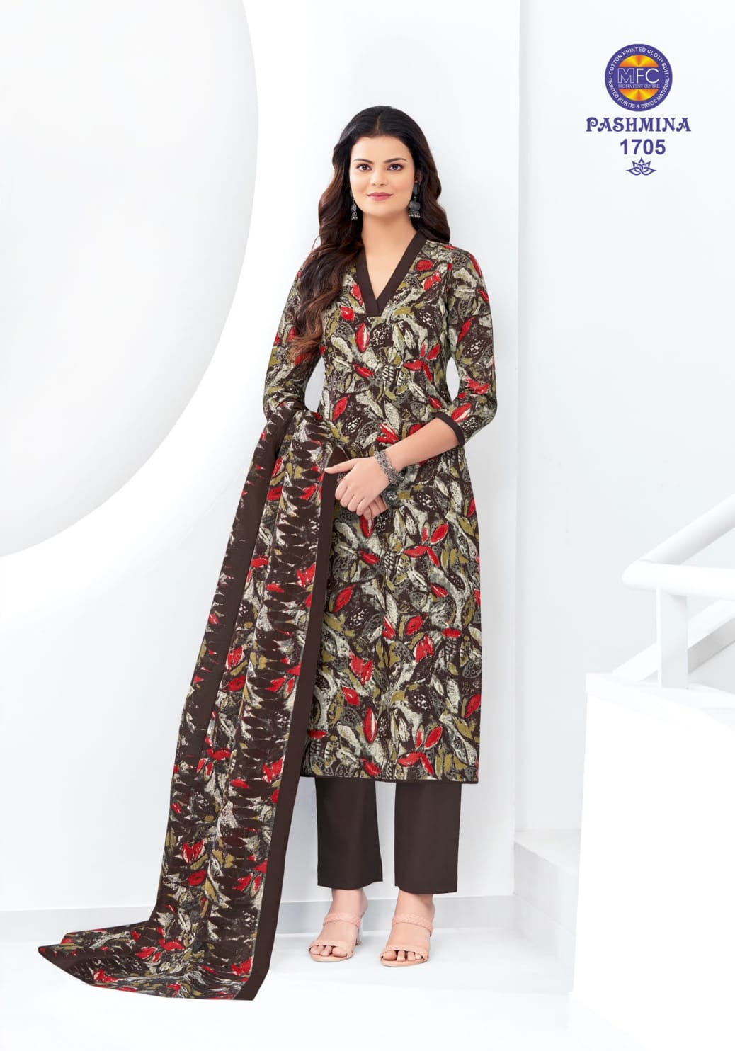 Pashmina Vol 17 Mfc Readymade Cotton Pant Suits Wholesale