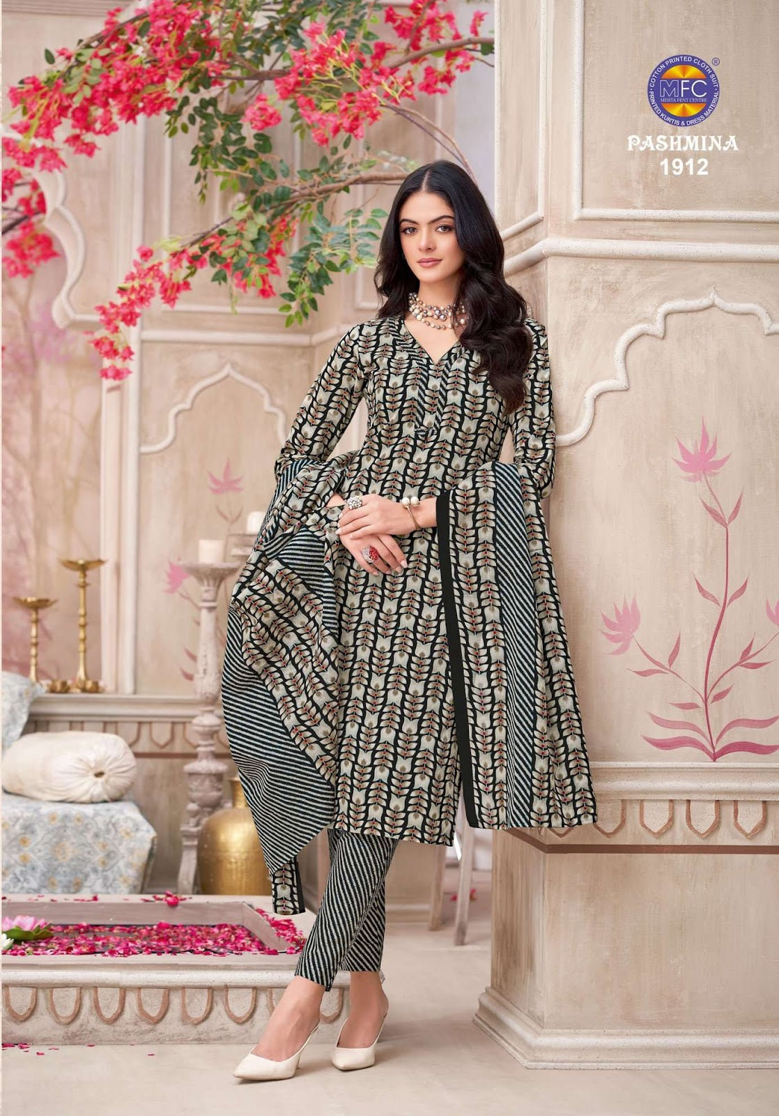 Pashmina Vol 19 Mfc Cotton Dress Material Manufacturer India