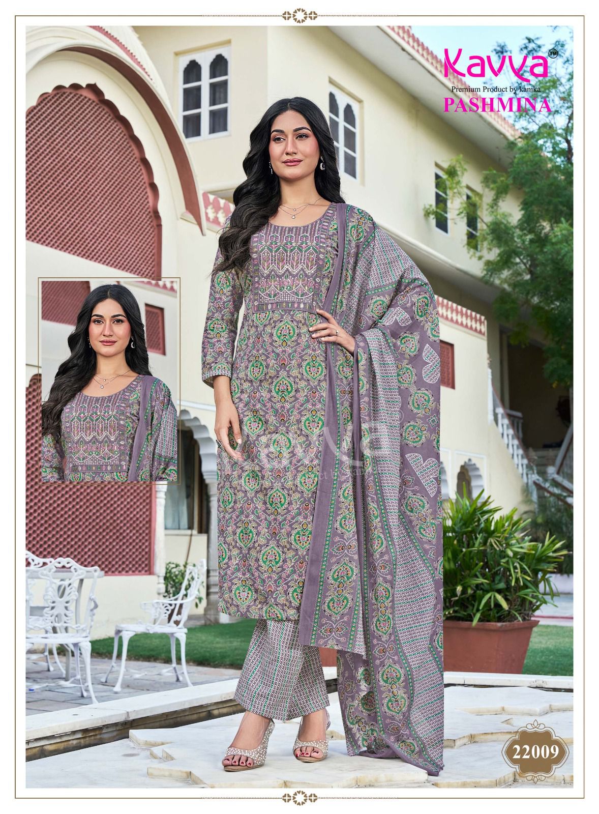 Pashmina Vol 22 Kavya Cotton Readymade Pant Style Suits Wholesale