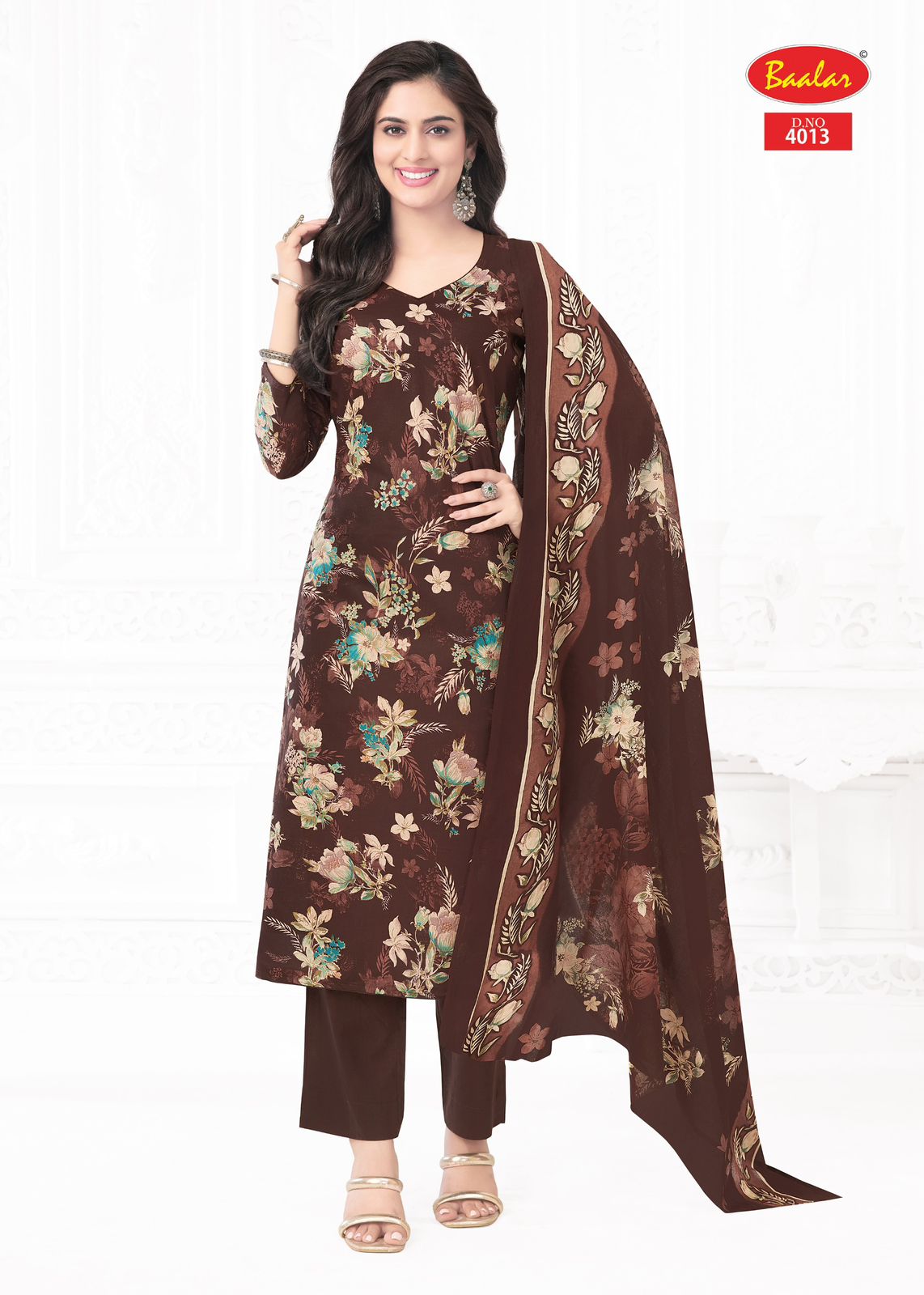 Pashmina Vol 4 Baalar Lawn Cotton Pant Style Suits Exporter India