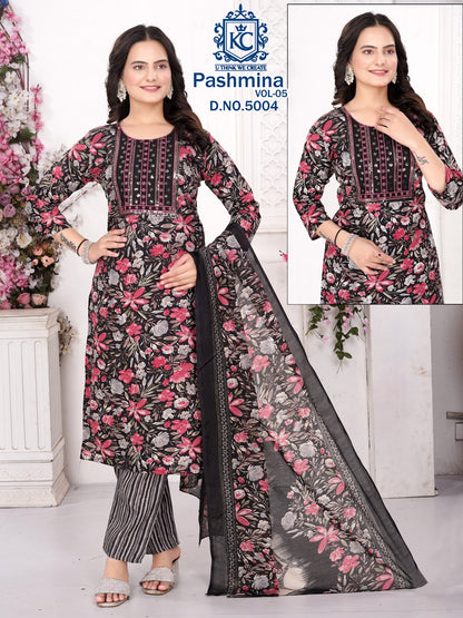 Pashmina Vol 5 Kcf Readymade Cotton Pant Suits Wholesaler Gujarat