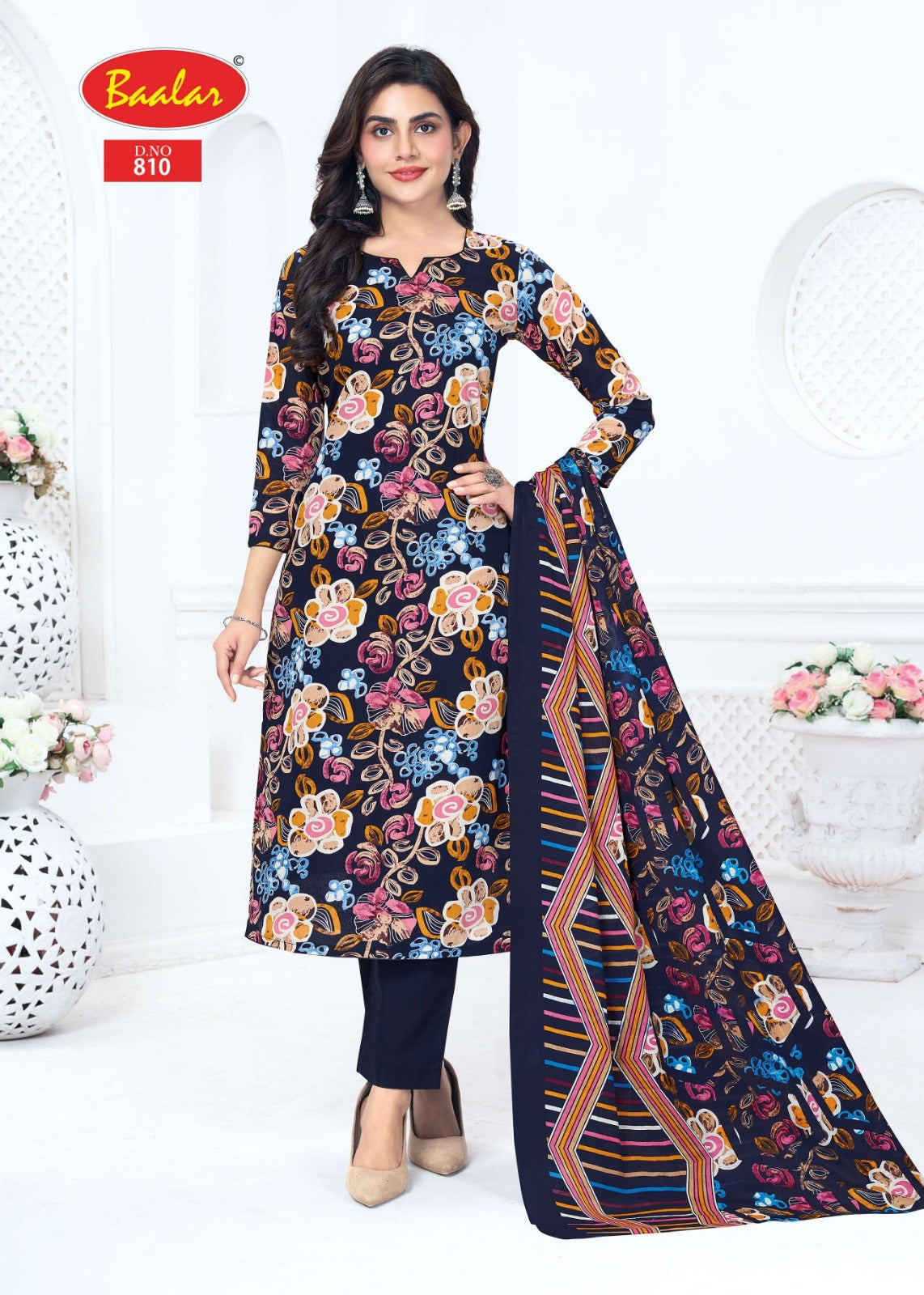 Pashmina Vol 8 Baalar Cotton Dress Material Wholesale Rate