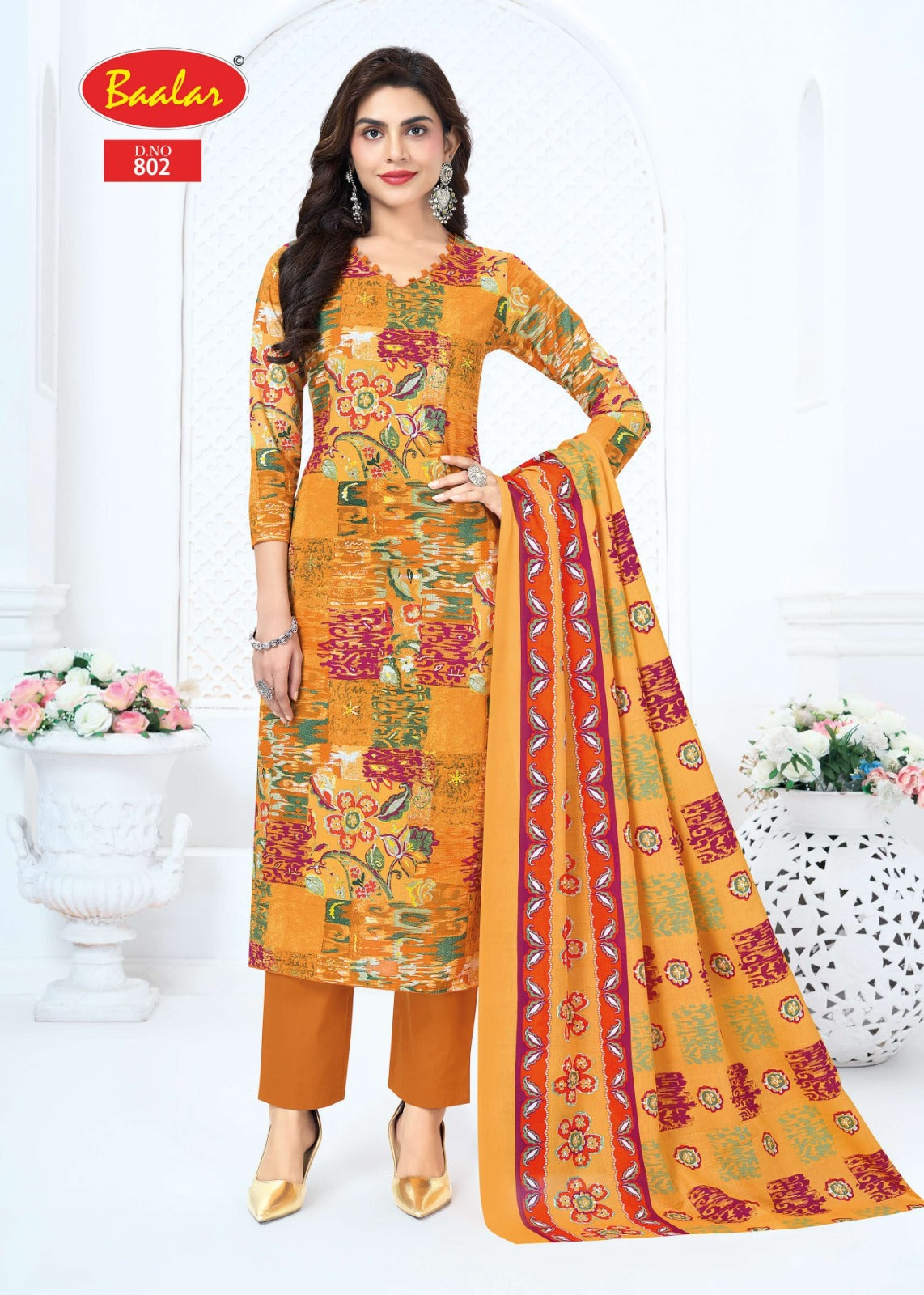 Pashmina Vol 8 Baalar Cotton Dress Material Wholesale Rate