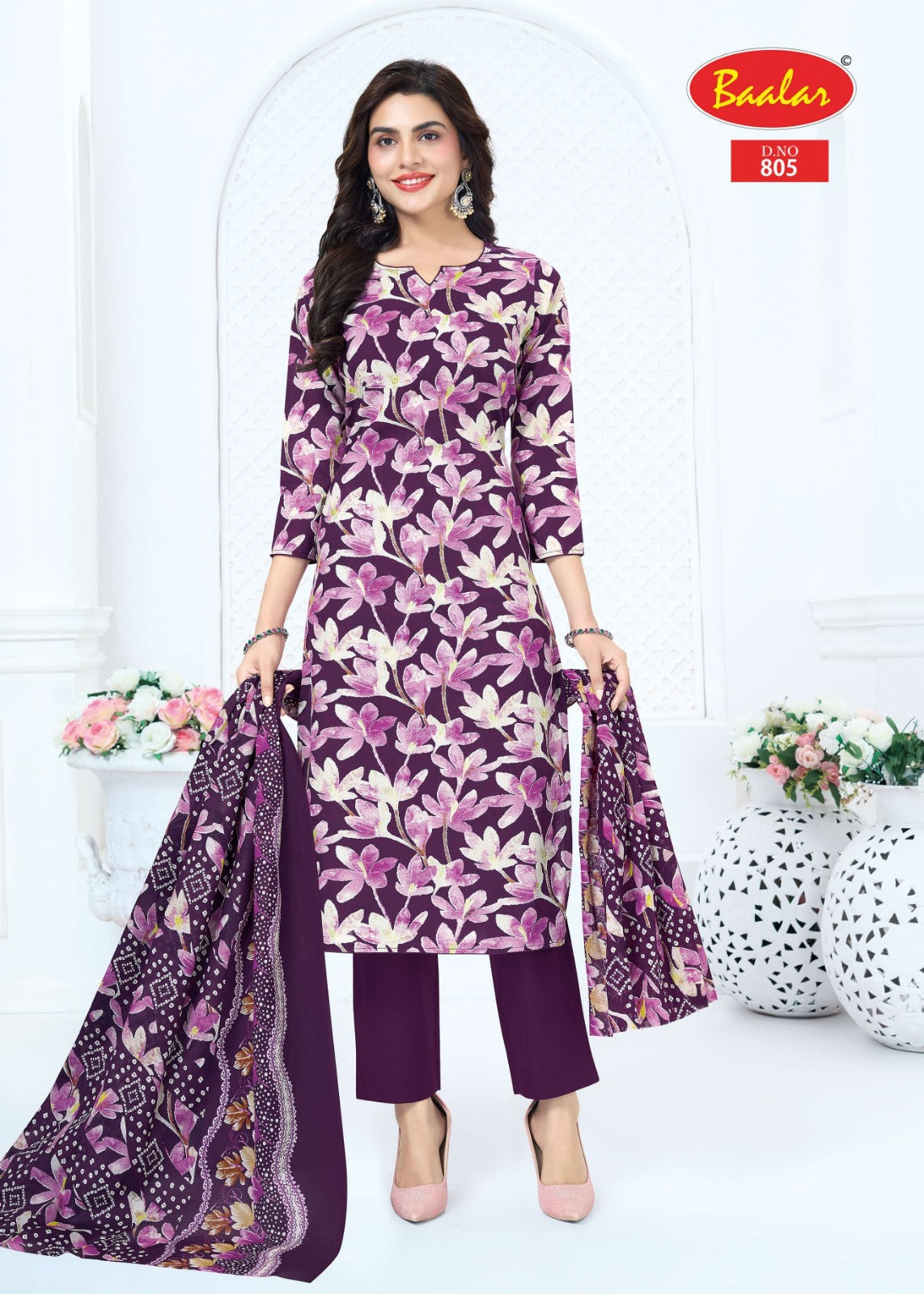 Pashmina Vol 8 Baalar Cotton Dress Material Wholesale Rate