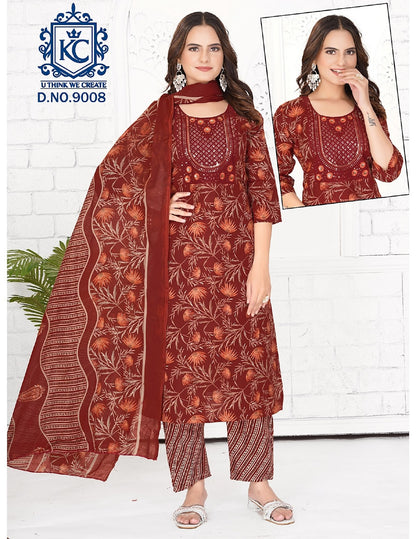 Pashmina Vol 9 Kcf Readymade Cotton Pant Suits Exporter Ahmedabad