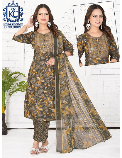 Pashmina Vol 9 Kcf Readymade Cotton Pant Suits Exporter Ahmedabad