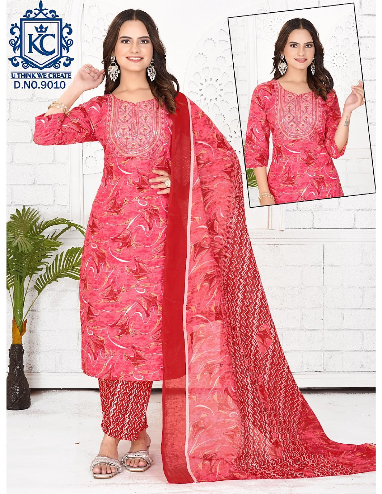 Pashmina Vol 9 Kcf Readymade Cotton Pant Suits Exporter Ahmedabad