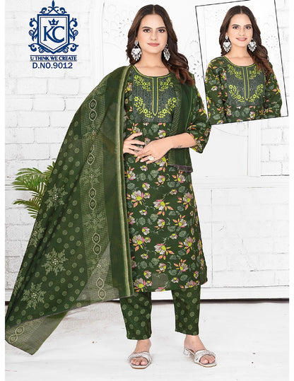 Pashmina Vol 9 Kcf Readymade Cotton Pant Suits Exporter Ahmedabad