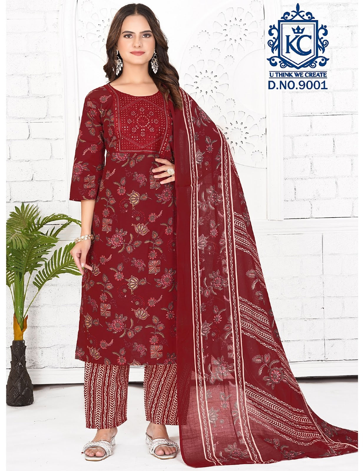 Pashmina Vol 9 Kcf Readymade Cotton Pant Suits Exporter Ahmedabad