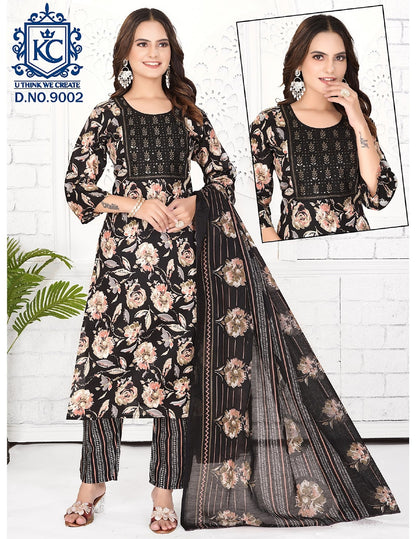 Pashmina Vol 9 Kcf Readymade Cotton Pant Suits Exporter Ahmedabad