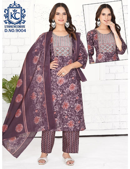 Pashmina Vol 9 Kcf Readymade Cotton Pant Suits Exporter Ahmedabad