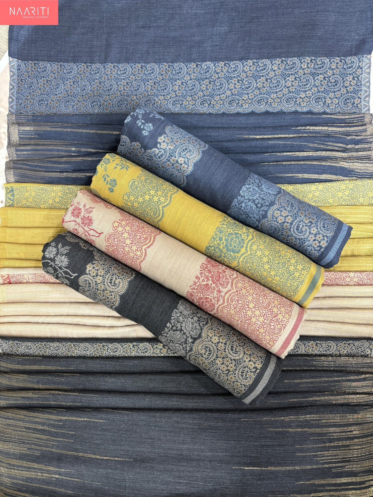 Pashnaar 15 Naariti Pure Woolen Pashmina Suits Supplier Gujarat
