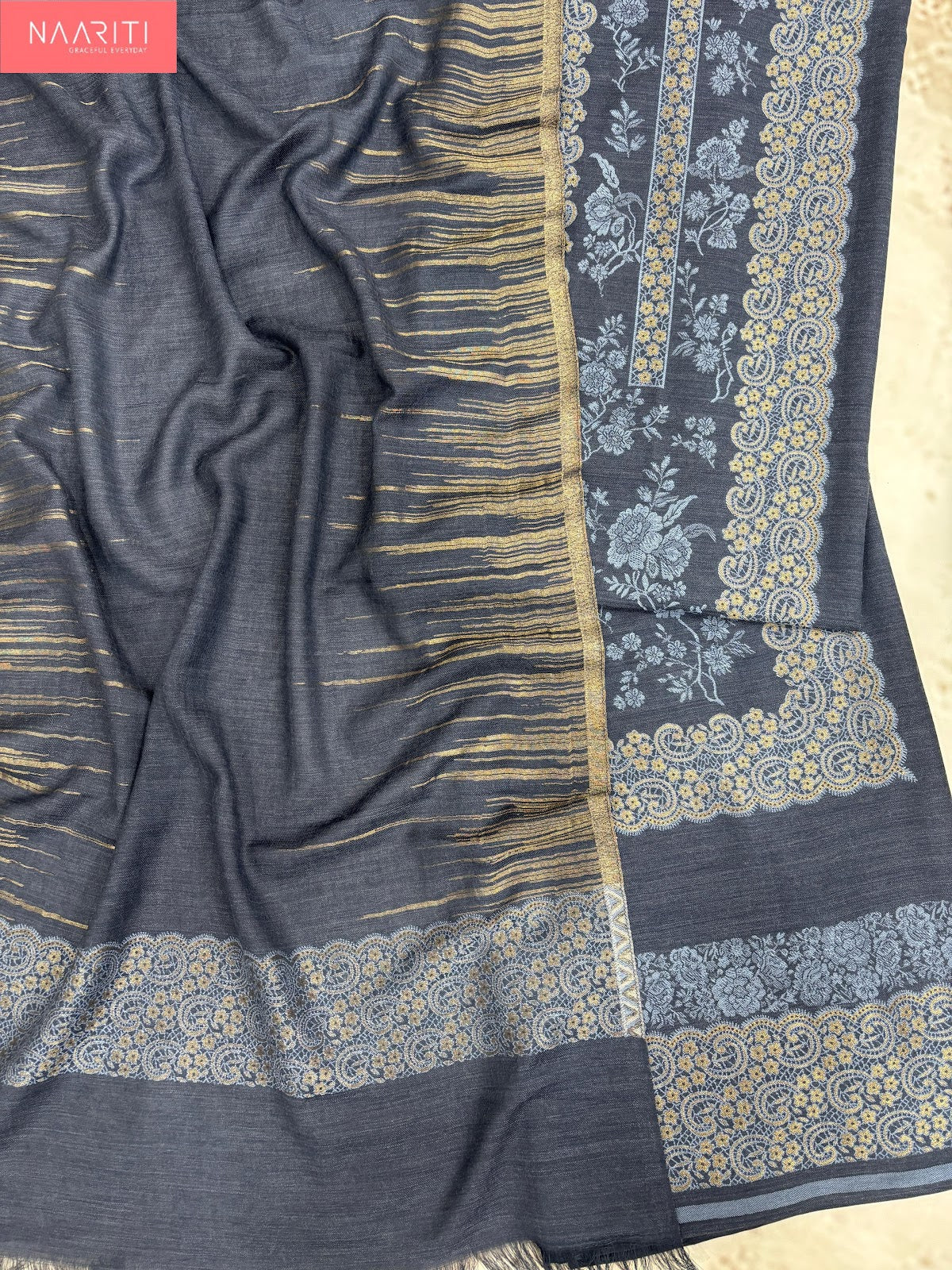 Pashnaar 15 Naariti Pure Woolen Pashmina Suits Supplier Gujarat