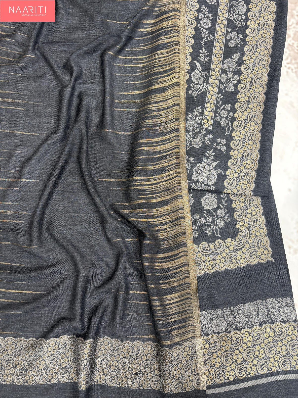 Pashnaar 15 Naariti Pure Woolen Pashmina Suits Supplier Gujarat