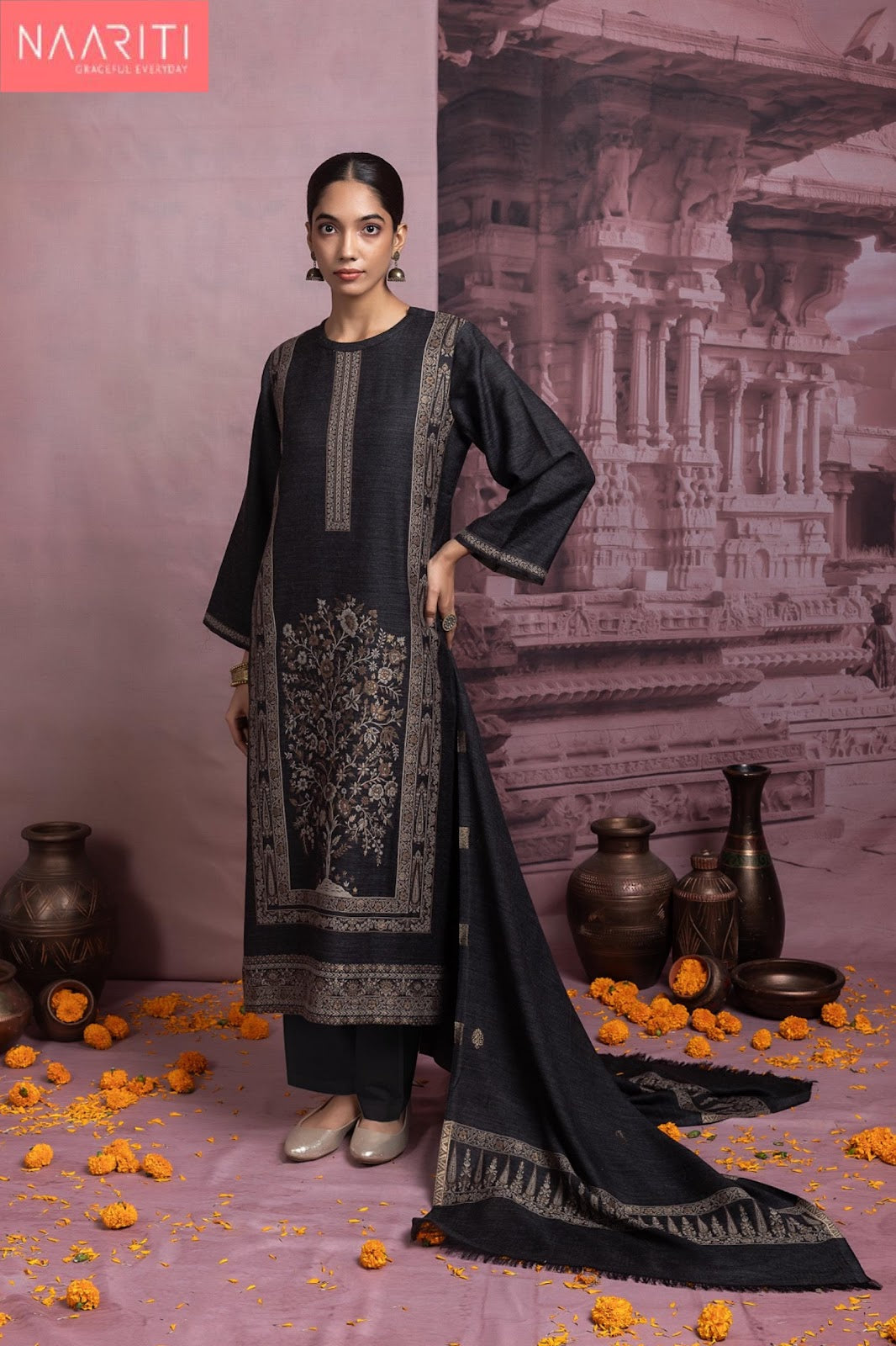 Pashnaar 2 Naariti Pashmina Suits Supplier Gujarat