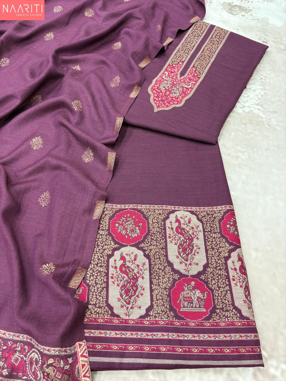Pashnaar 8 Naariti Pashmina Suits Wholesaler Ahmedabad