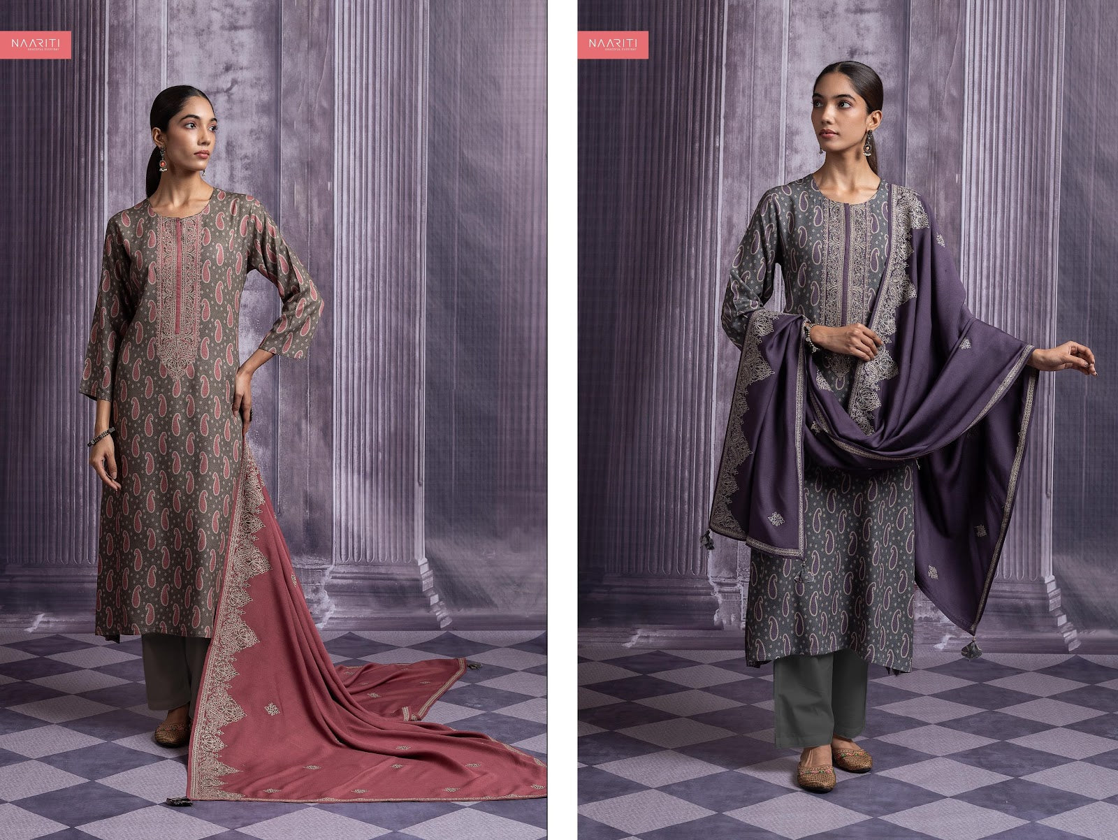 Pashnaaz Naariti Pashmina Suits Exporter Ahmedabad