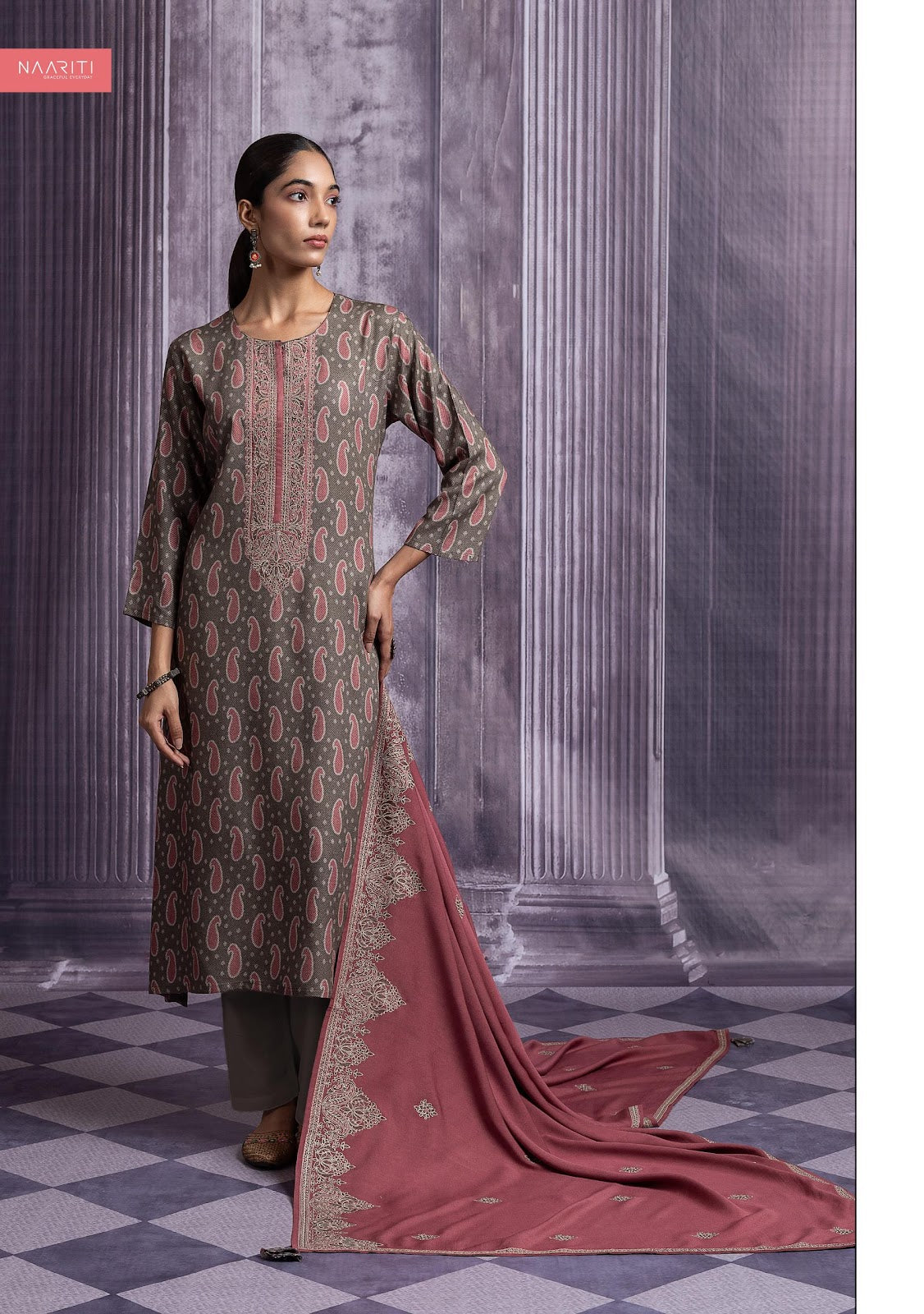 Pashnaaz Naariti Pashmina Suits Exporter Ahmedabad