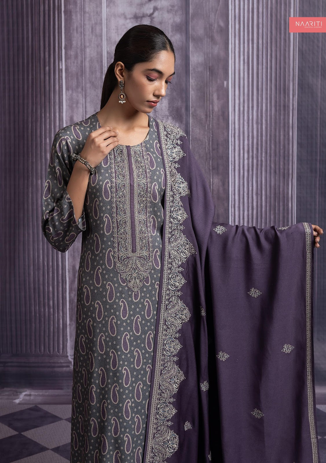 Pashnaaz Naariti Pashmina Suits Exporter Ahmedabad