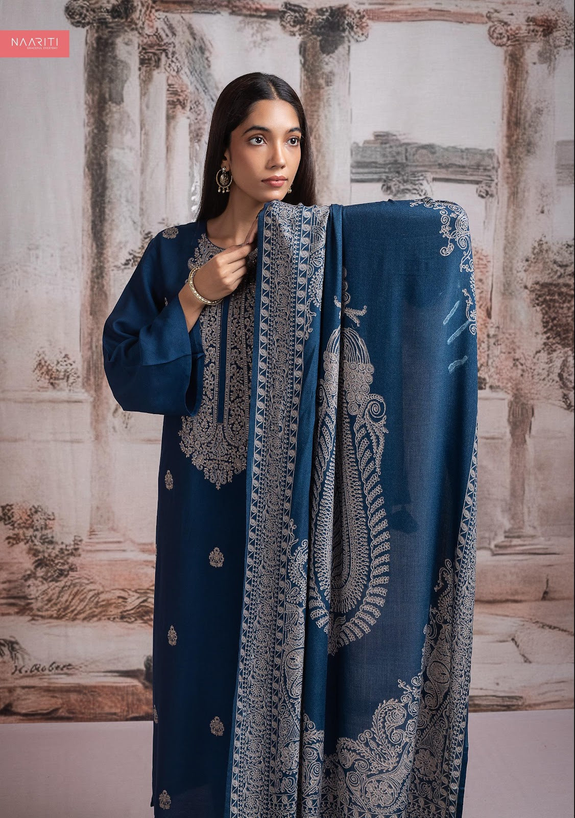 Pashtoo Naariti Pashmina Suits Wholesale Rate