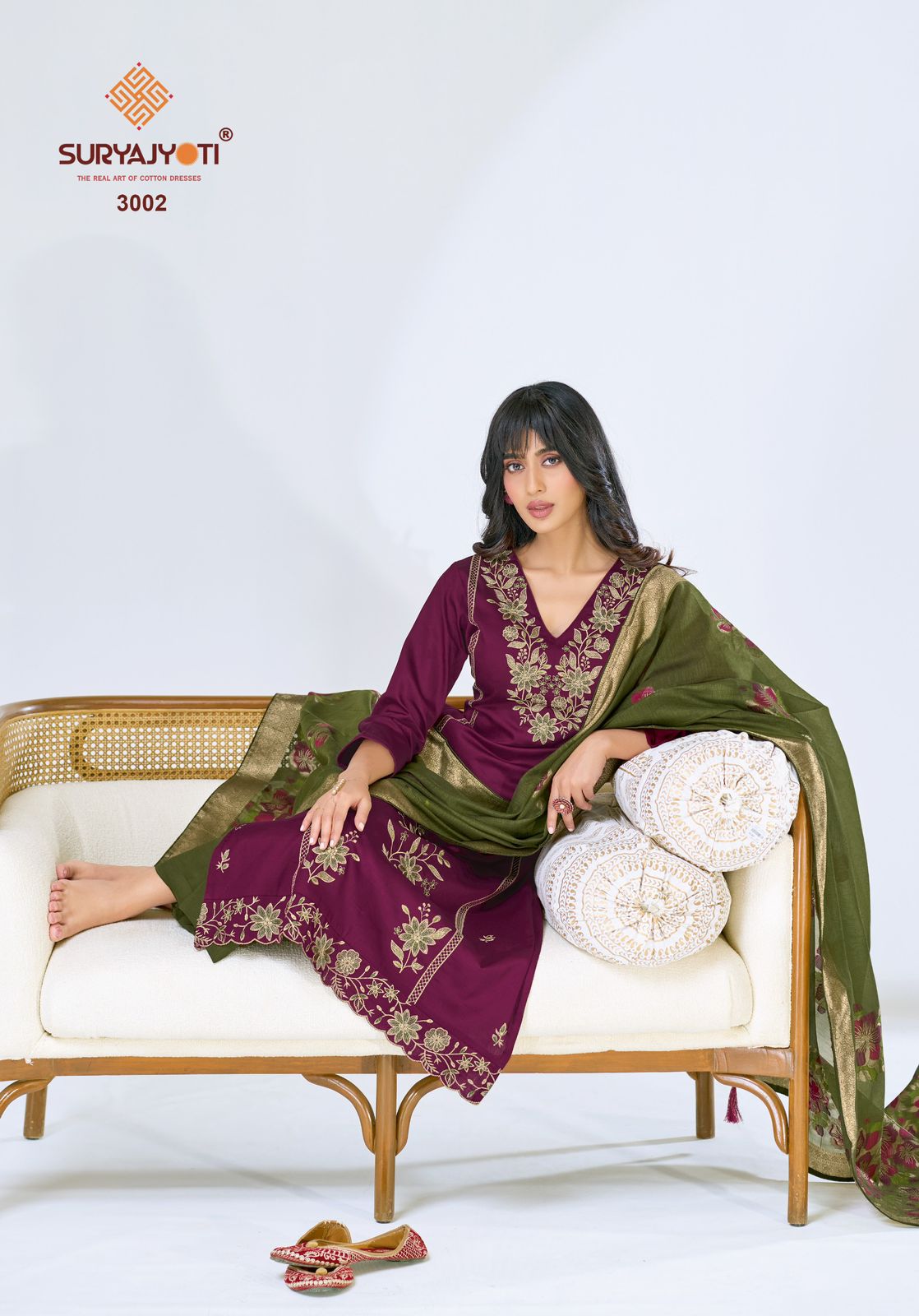 Pasoori Vol 3 Suryajyoti Jaam Pant Style Suits Supplier