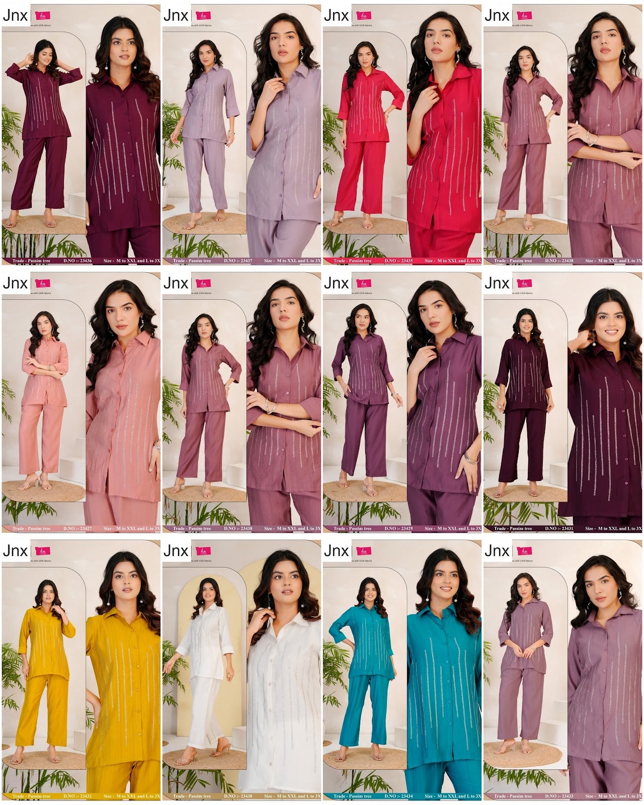 Passim Tree Jnx Co Ord Set Wholesaler Ahmedabad