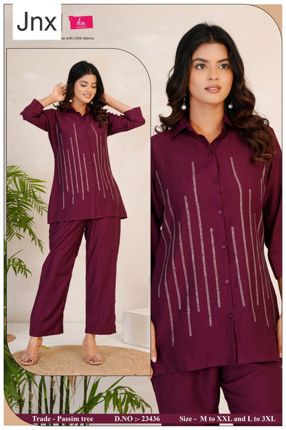 Passim Tree Jnx Co Ord Set Wholesaler Ahmedabad