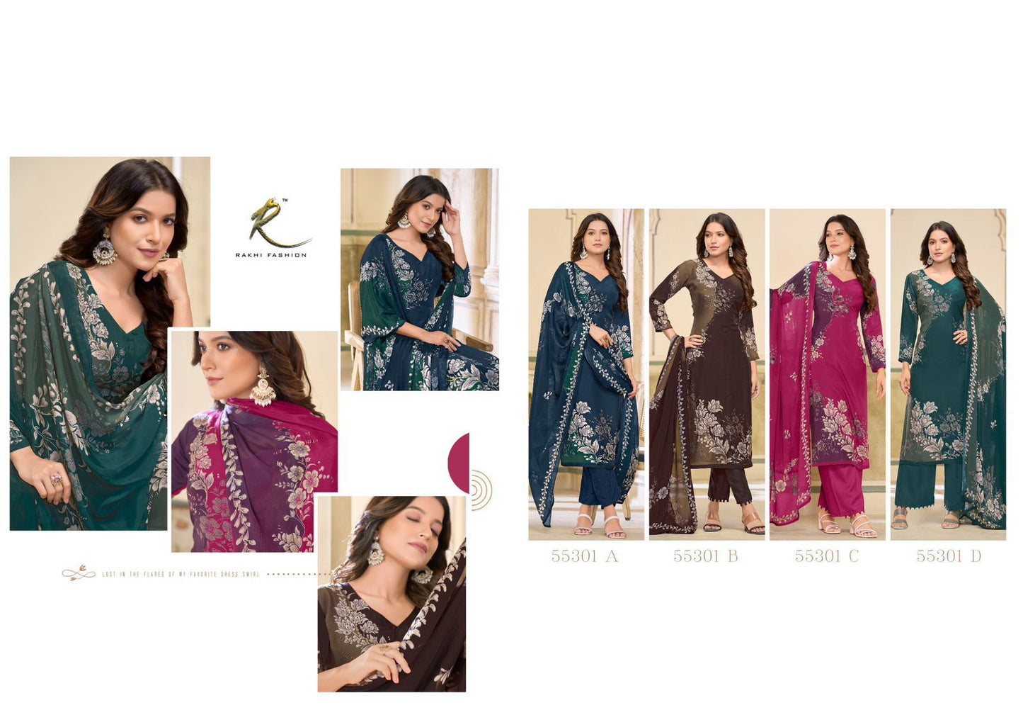 Passion Rakhi Fashion Viscose Modal Pant Style Suits Manufacturer Gujarat