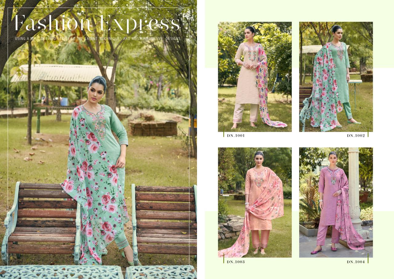 Pastels Rasalika Premium Viscose Readymade Pant Style Suits Manufacturer India