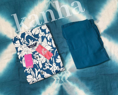 Patang 170325 Kanha Reyon Readymade Pant Style Suits Exporter Gujarat