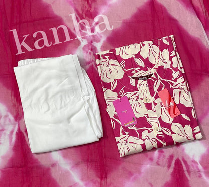 Patang 170325 Kanha Reyon Readymade Pant Style Suits Exporter Gujarat