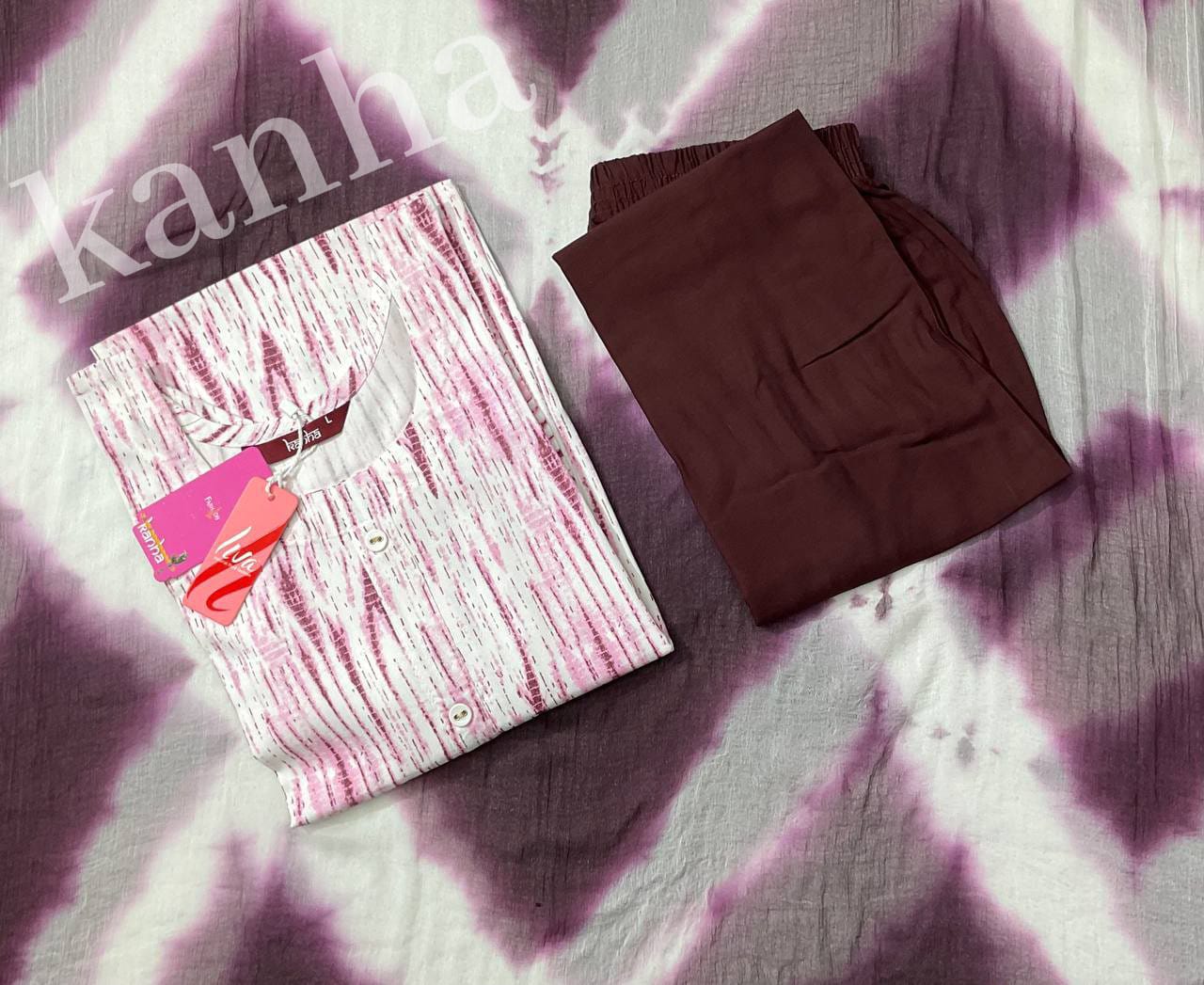 Patang 250125 Kanha Reyon Readymade Pant Style Suits Wholesale Price