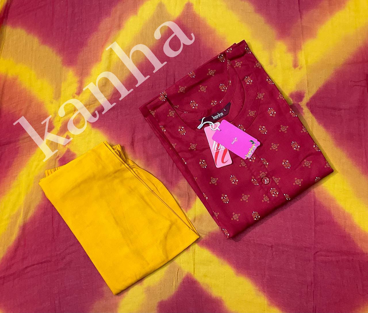 Patang 250125 Kanha Reyon Readymade Pant Style Suits Wholesale Price