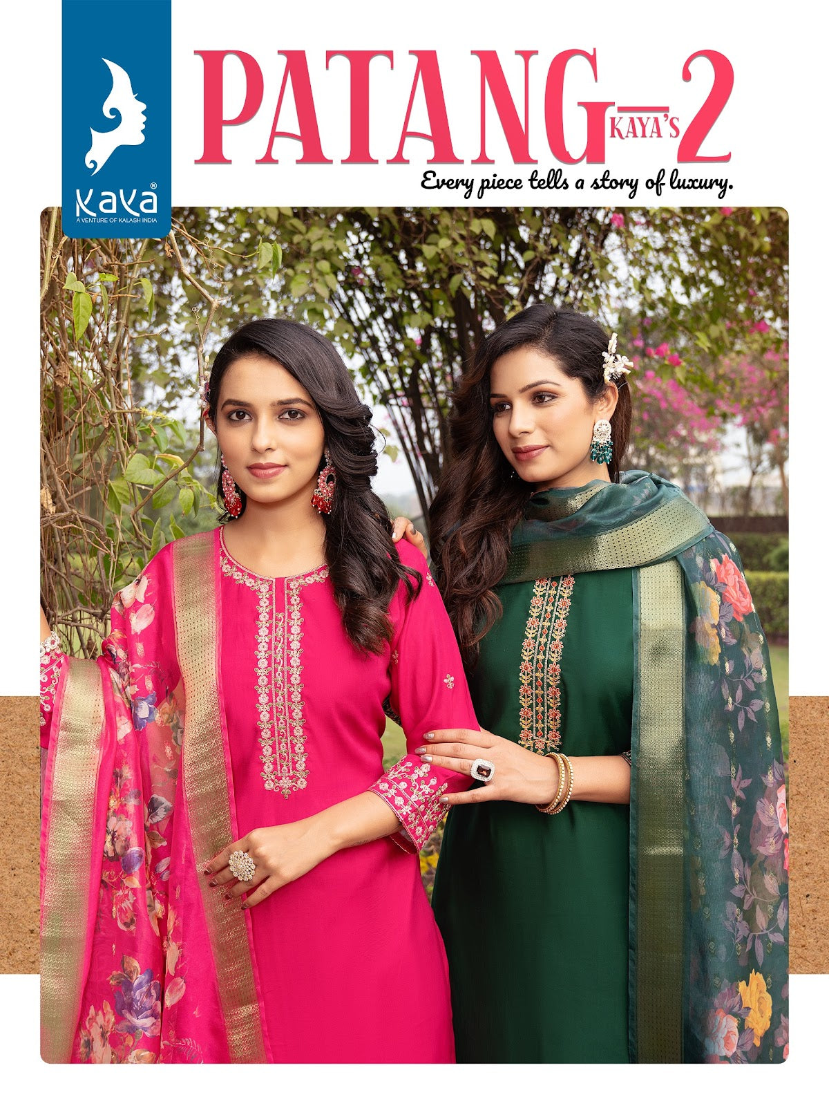 Patang 2 Kaya Roman Silk Readymade Pant Style Suits Manufacturer Ahmedabad