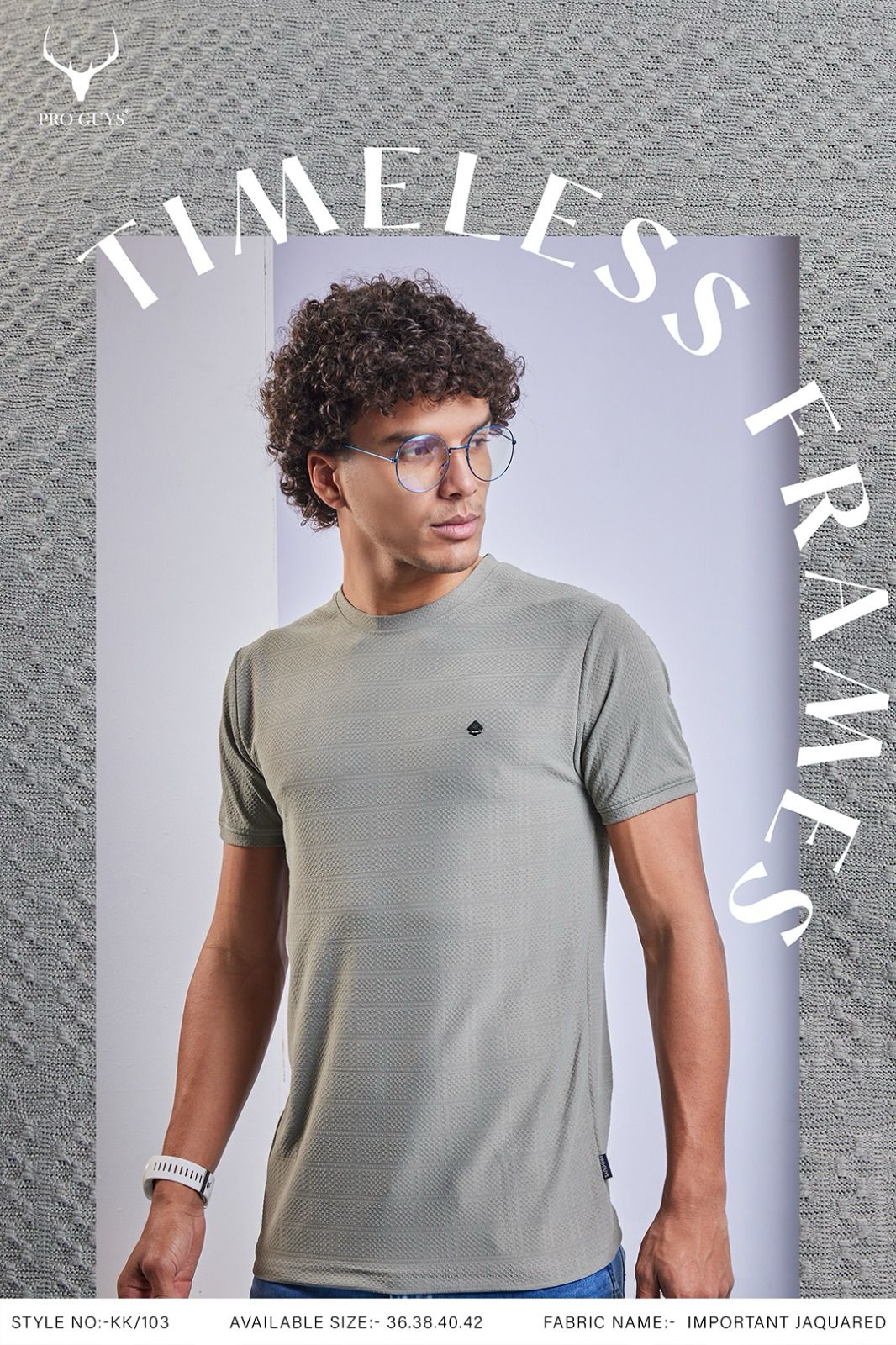 Patch Kk 103 Pro Guys Knit Mens Tshirts Wholesaler Gujarat