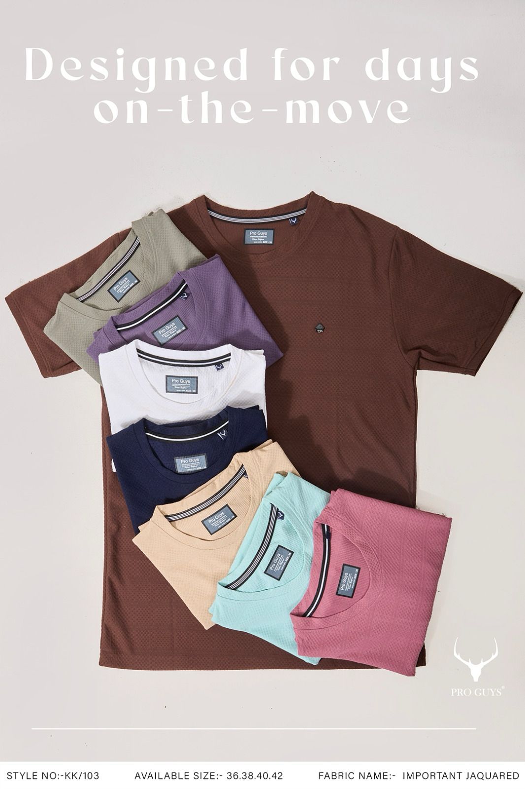 Patch Kk 103 Pro Guys Knit Mens Tshirts Wholesaler Gujarat