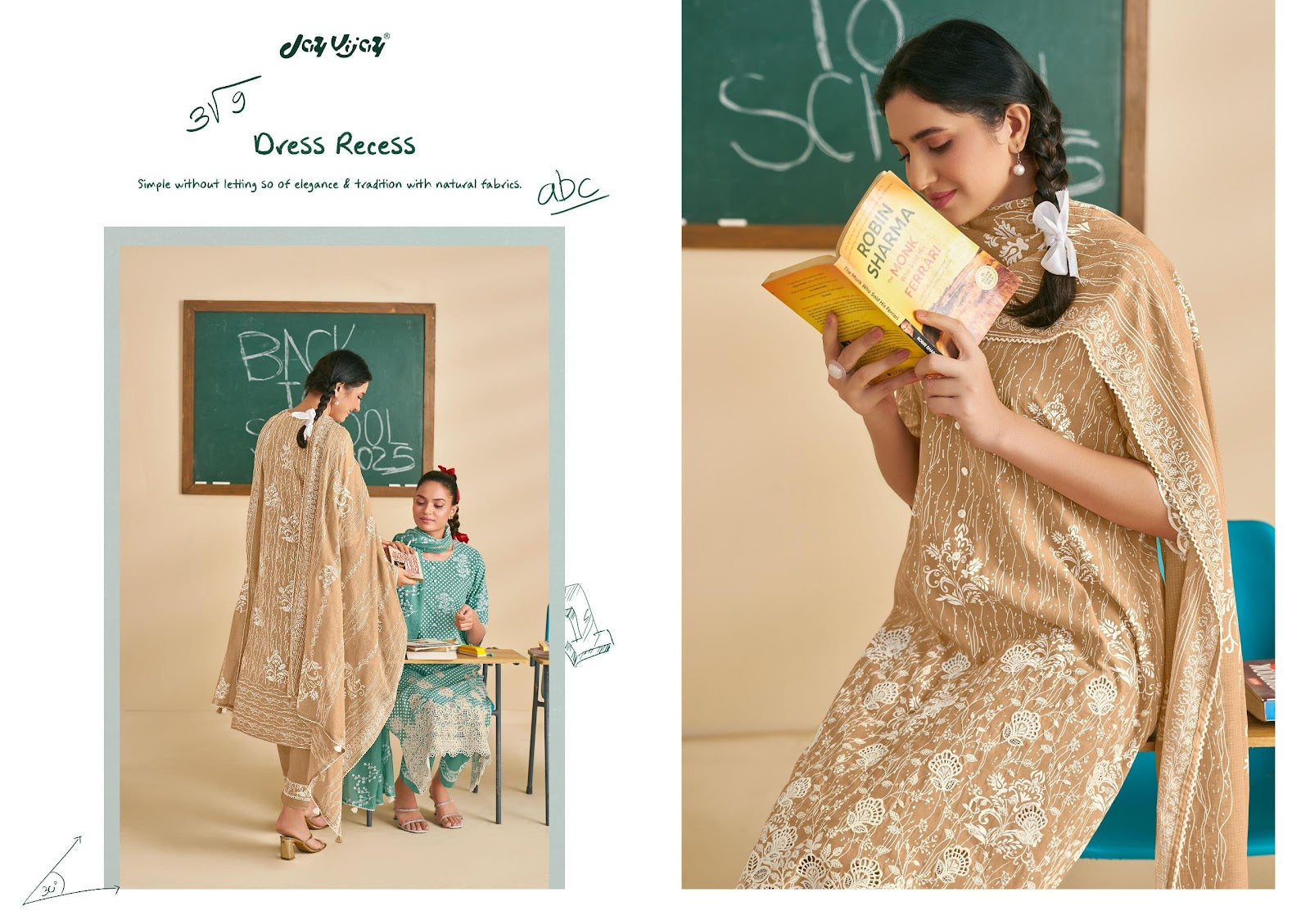 Pathshala Jay Vijay Pure Cotton Pant Style Suits Wholesale