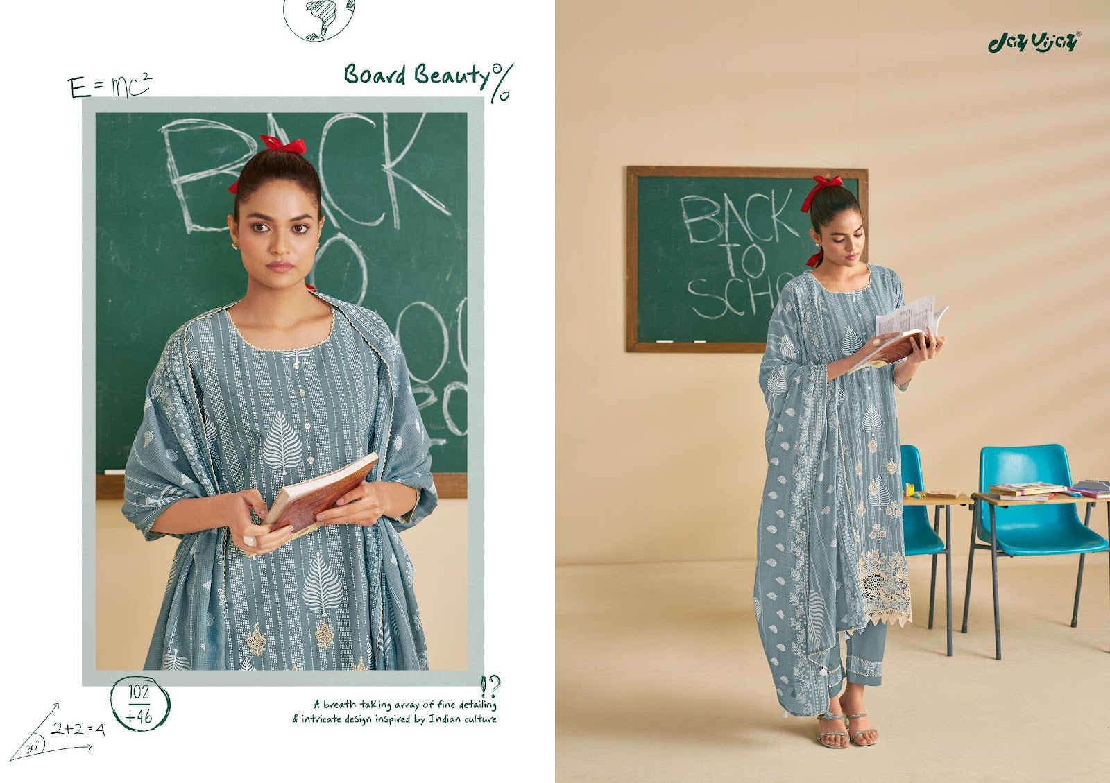 Pathshala Jay Vijay Pure Cotton Pant Style Suits Wholesale